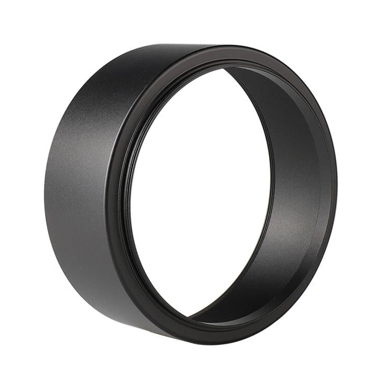 Parasol de lente de metal completo de tubo recto tipo rosca de 86 mm para teleobjetivo mediano, 86mm x 86mm x 40mm