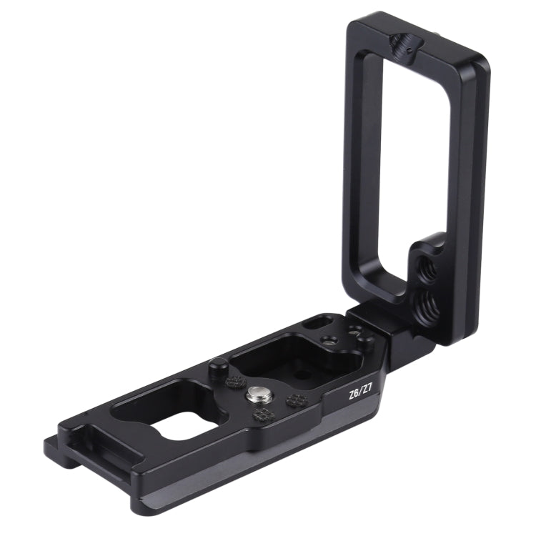 Soporte de placa L de liberación rápida de disparo Vertical de 1/4 pulgadas para Nikon Z6/Z7, For Nikon Z6 / Z7