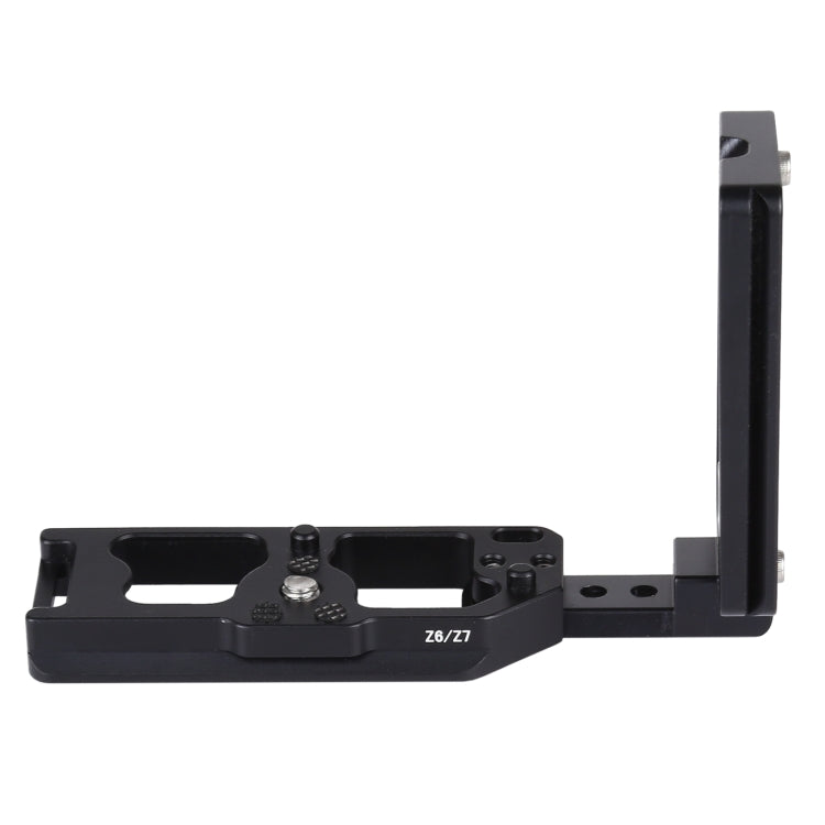 Soporte de placa L de liberación rápida de disparo Vertical de 1/4 pulgadas para Nikon Z6/Z7, For Nikon Z6 / Z7