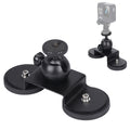 Soporte de montaje con ventosa para automóvil para GoPro Hero11 Black / HERO10 Black / HERO9 Black / HERO8 Black /7/6/5/5 Session /4 Session /4/3+ /3/2/1, Xiaoyi y otras cámaras de acción, tamaño:M, Size: M