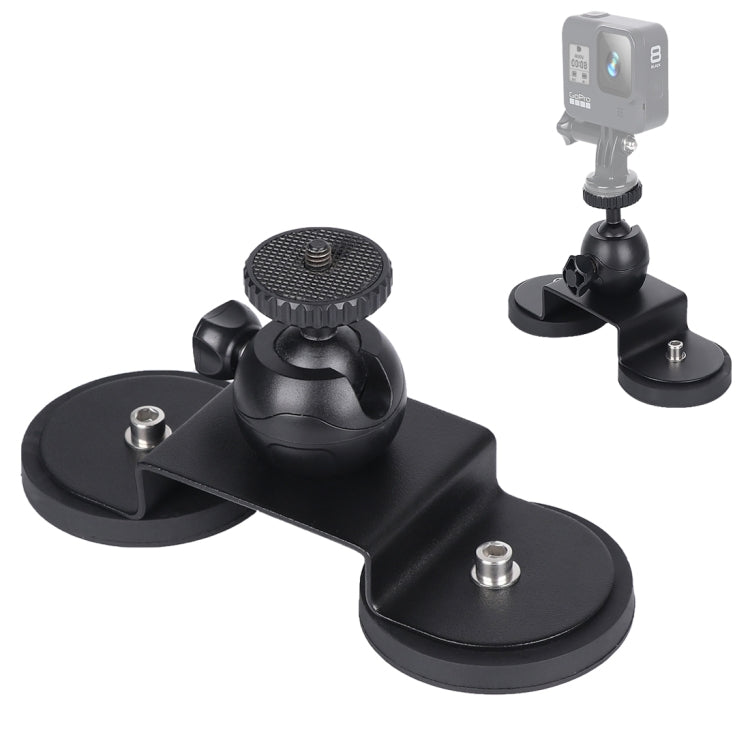 Soporte de montaje con ventosa para automóvil para GoPro Hero11 Black / HERO10 Black / HERO9 Black / HERO8 Black /7/6/5/5 Session /4 Session /4/3+ /3/2/1, Xiaoyi y otras cámaras de acción, tamaño:M, Size: M