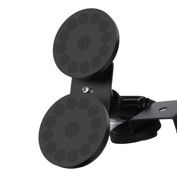 Soporte de montaje con ventosa para automóvil para GoPro Hero11 Black / HERO10 Black / HERO9 Black / HERO8 Black /7/6/5/5 Session /4 Session /4/3+ /3/2/1, Xiaoyi y otras cámaras de acción, tamaño:l, Size: L