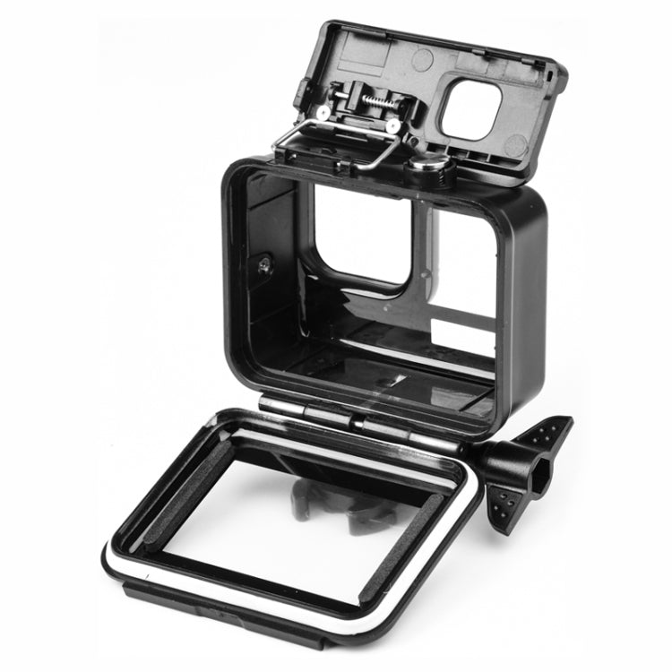 Funda protectora resistente al agua hasta 50 m con hebilla, montaje básico y tornillo para GoPro HERO10 Black / HERO9 Black, 50m Waterproof Case