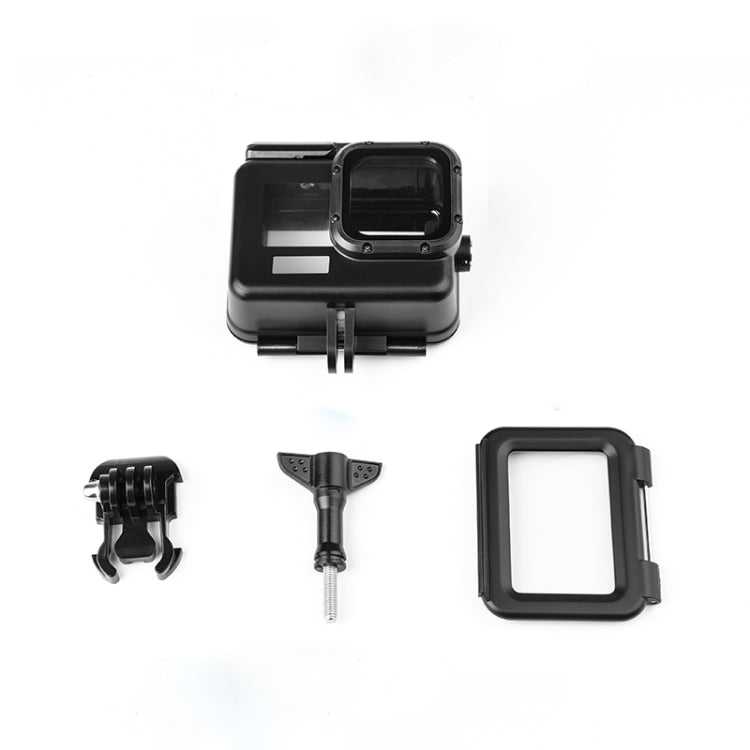 Funda protectora resistente al agua hasta 50 m con hebilla, montaje básico y tornillo para GoPro HERO10 Black / HERO9 Black, 50m Waterproof Case
