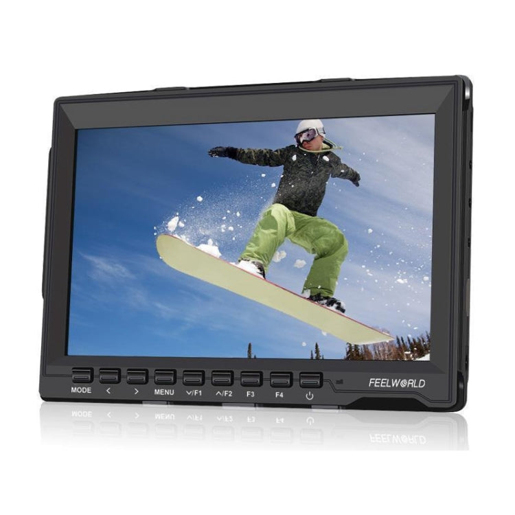 FEELWORLD FW759 1280x800 Pantalla IPS de 7 pulgadas Monitor de campo de cámara HD ultrafino, FW759
