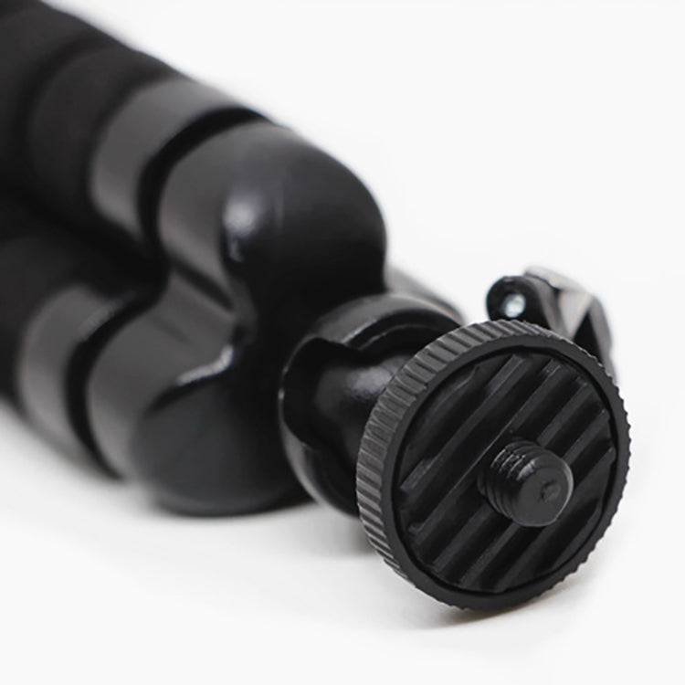 Soporte para trípode de espuma flexible Mini Octopus con abrazadera para teléfono y control remoto