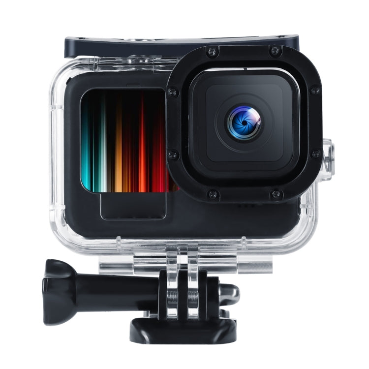 Funda protectora a prueba de golpes y polvo con orificio de carga y hebilla Montaje básico y tornillo para GoPro HERO10 Black / HERO9 Black