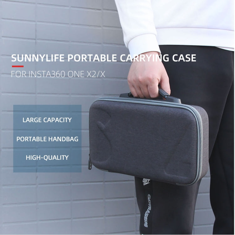 Sunnylife IST-B193 Bolsa de almacenamiento Estuche Bolso para Insta360 ONE X2 / X, For Insta360 ONE X2 / X