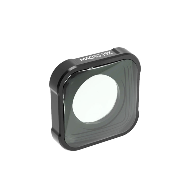 Filtro de lente macro 15X para GoPro Hero11 Black / Hero11 Black Mini / HERO10 Black / HERO9 Black, 15X Macro