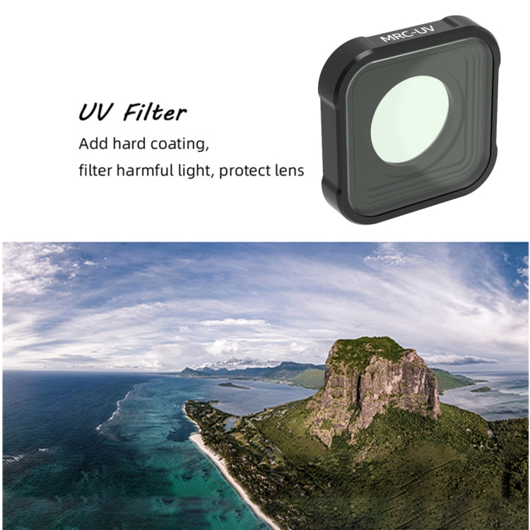 Filtro de lente JSR KB Series MCUV+CPL+ND8+ND16+ND32 para GoPro HERO10 Negro / HERO9 Negro, 5-in-1