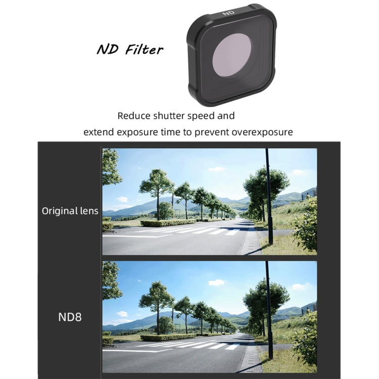 JSR KB Series STAR+CPL+NIGHT+ND8+ND16+ND32 Filtro de lente para GoPro HERO10 Negro / HERO9 Negro, 6-in-1