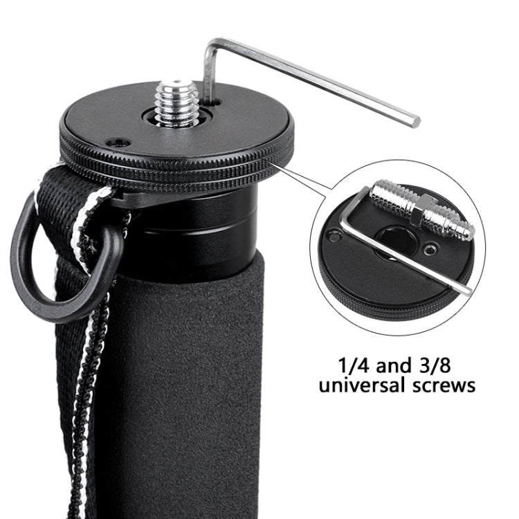 BEXIN MAS285 Soporte monopié de aleación de aluminio para cámara DSLR portátil de viaje al aire libre, MAS285