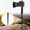 BEXIN P256A Soporte monopié de aleación de aluminio para cámara DSLR portátil de viaje al aire libre, P256A