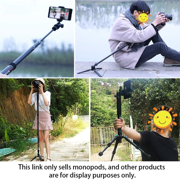 BEXIN P308 Soporte monopié de aleación de aluminio para cámara DSLR portátil de viaje al aire libre, P308