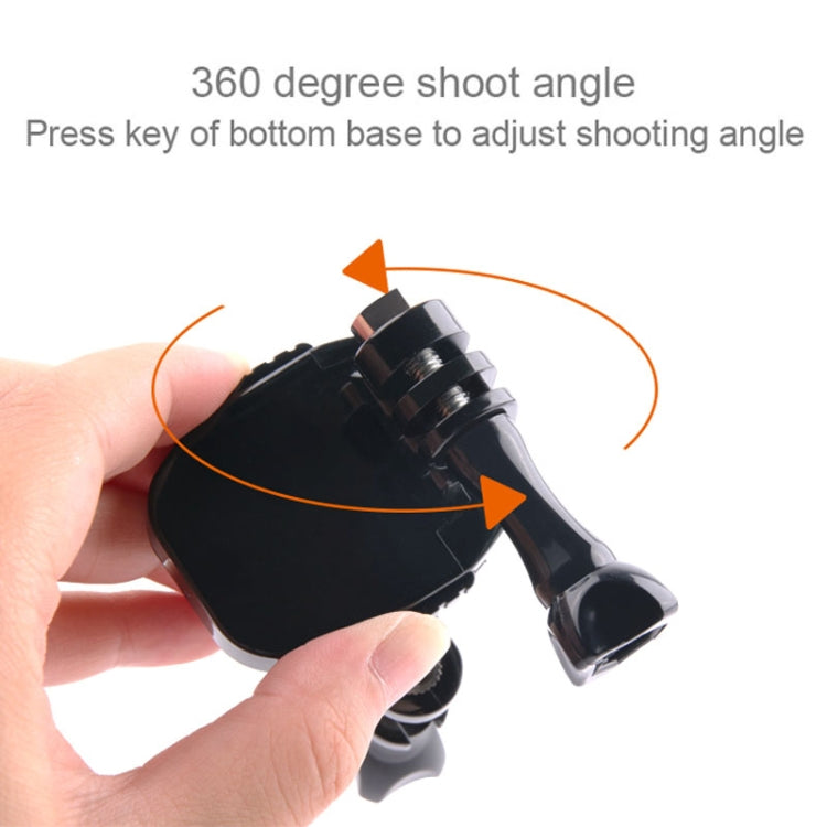 GP433 Soporte para manillar de bicicleta y motocicleta para GoPro Hero11 Black / HERO10 Black /9 Black /8 Black /7/6/5/5 Session /4 Session /4/3+ /3/2/1, DJI Osmo Action y otras cámaras de acción, GP433