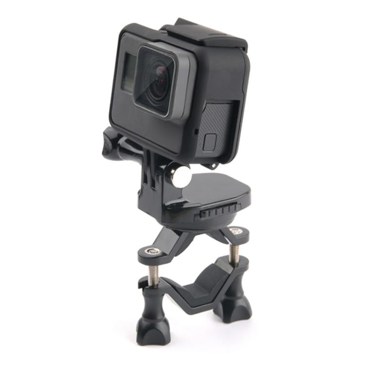 GP433 Soporte para manillar de bicicleta y motocicleta para GoPro Hero11 Black / HERO10 Black /9 Black /8 Black /7/6/5/5 Session /4 Session /4/3+ /3/2/1, DJI Osmo Action y otras cámaras de acción, GP433