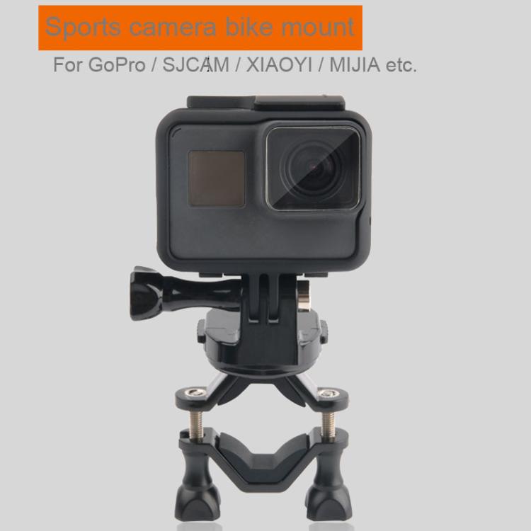 GP433 Soporte para manillar de bicicleta y motocicleta para GoPro Hero11 Black / HERO10 Black /9 Black /8 Black /7/6/5/5 Session /4 Session /4/3+ /3/2/1, DJI Osmo Action y otras cámaras de acción, GP433