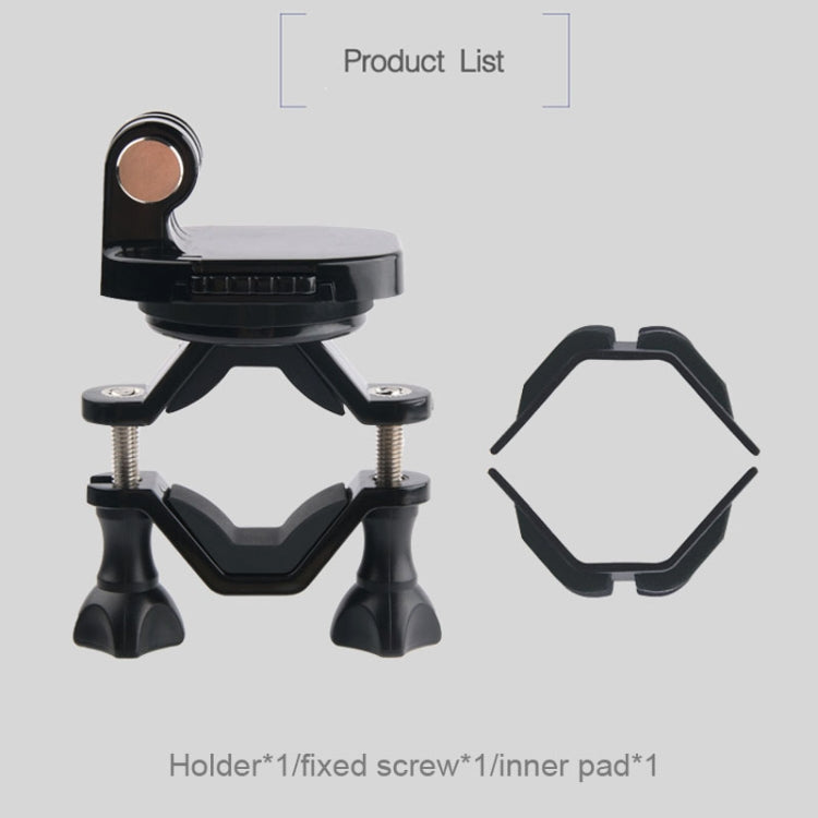 GP433 Soporte para manillar de bicicleta y motocicleta para GoPro Hero11 Black / HERO10 Black /9 Black /8 Black /7/6/5/5 Session /4 Session /4/3+ /3/2/1, DJI Osmo Action y otras cámaras de acción, GP433