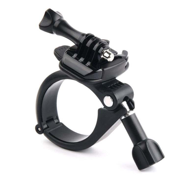 GP434 Soporte de fijación para manillar de bicicleta y motocicleta de gran tamaño para GoPro Hero11 Black / HERO10 Black /9 Black /8 Black /7/6/5/5 Session /4 Session /4/3+ /3/2/1, DJI Osmo Action y otrosCámaras de acción, GP434