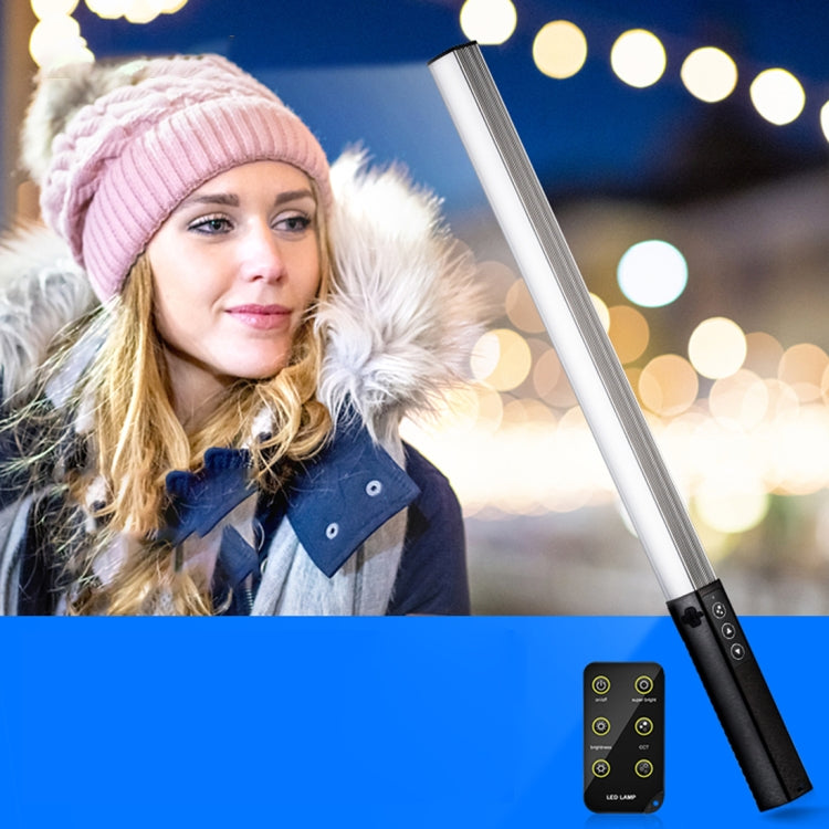 LUXCeO Q508S Temperatura de doble color 1000LM Foto LED Stick Luz de video Luz de relleno LED de mano Lámpara de iluminación de flash, Q508S