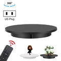 Soporte de exhibición giratorio eléctrico de 42 cm, accesorios para grabación de videos, placa giratoria, carga: 100 kg, alimentación enchufable, enchufe de EE. UU., 42cm, US Plug