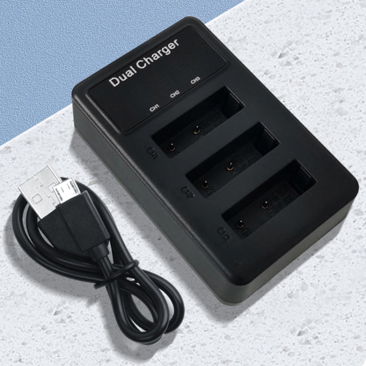 Para Sony NP-BX1 Pantalla LCD Cargador triple USB con cable USB, For Sony NP-BX1 (3 Channel)