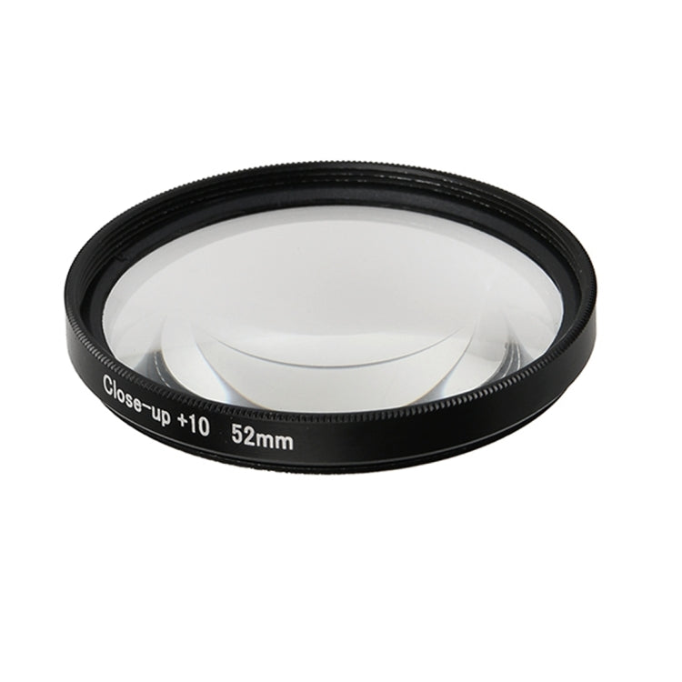 Para GoPro HERO5 Cámara de acción deportiva Filtro de primer plano de lente macro profesional de 52 mm 10X