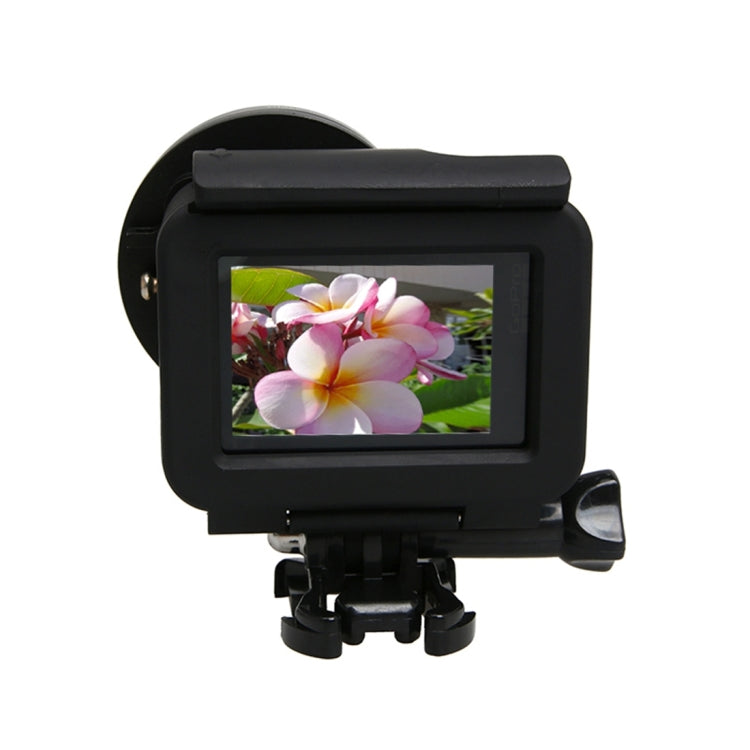 Para GoPro HERO5 Cámara de acción deportiva Filtro de primer plano de lente macro profesional de 52 mm 10X