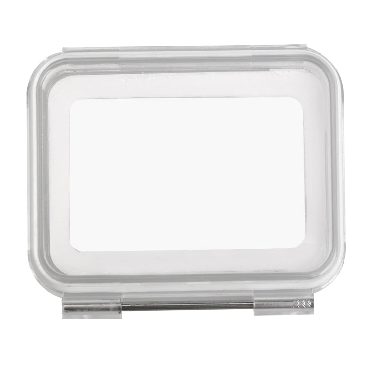 Para GoPro HERO5 30 m Funda protectora impermeable para PC y ABS + Cubierta trasera táctil con hebilla Montaje básico y tornillo largo, Tamaño de la cubierta trasera: 7 x 6 cm, Protective Case