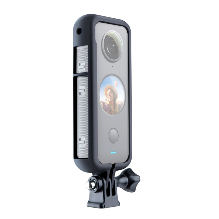 Jaula de montaje de marco protector de plástico para PC con adaptador de Base de trípode para Insta360 One X2, For Insta360 One X2