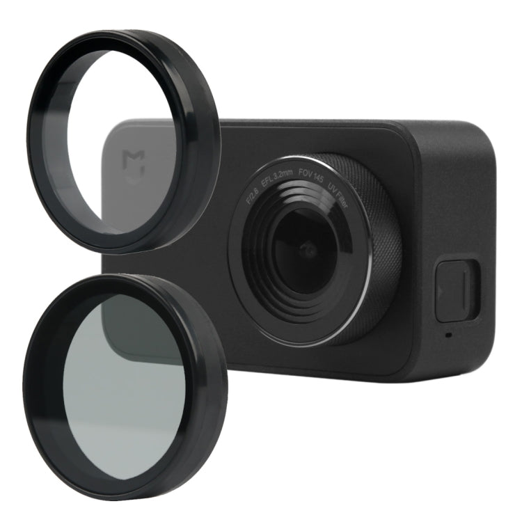 Para Xiaomi Mijia cámara pequeña 38mm protección UV + filtro de lente atenuador ND, ND + UV Filter