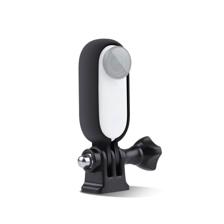 Jaula de montaje de marco protector de plástico con adaptador de base de trípode para Insta360 GO 2, For Insta360 GO 2