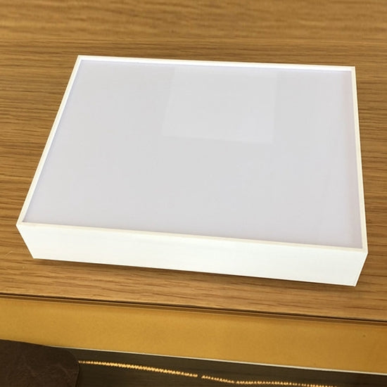 Caja de tablero con caja de luz LED para visor de fotos, enchufe de EE. UU.