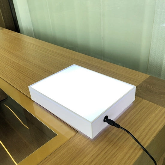 Caja de tablero con caja de luz LED para visor de fotos, enchufe de EE. UU.