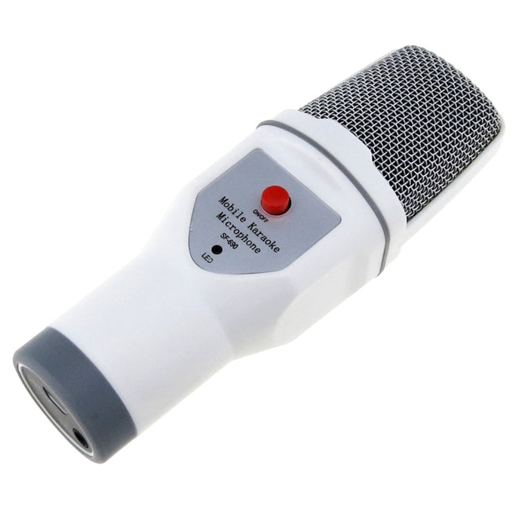 Micrófono condensador de grabación de Karaoke para teléfono móvil SF-690, micrófono condensador de Chat en vivo profesional para Karaoke