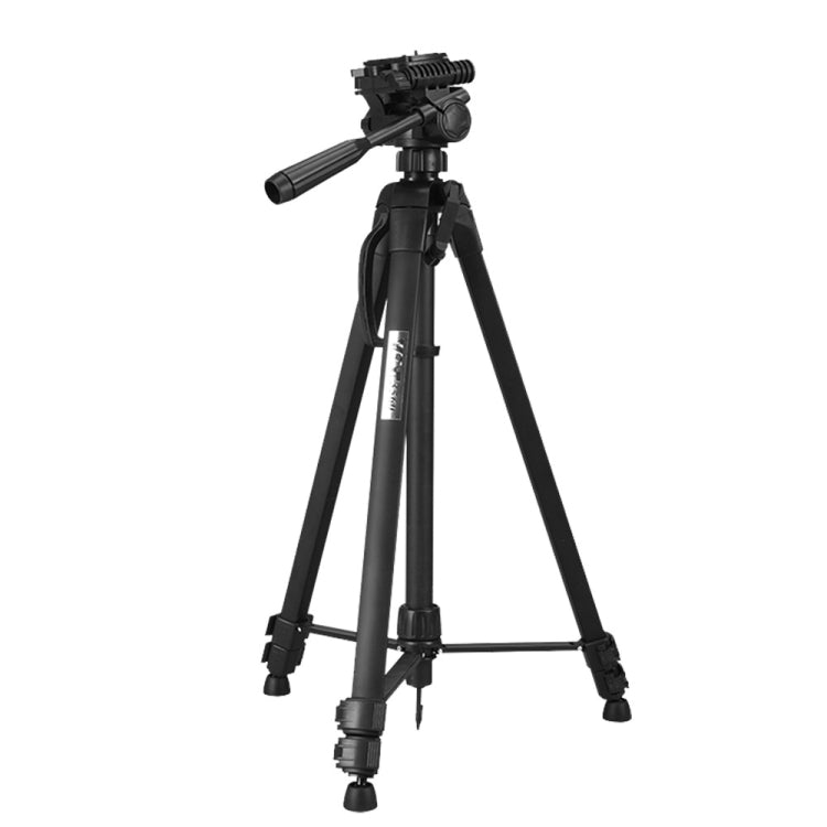 WeiFeng WT-3560 Patas plegables de 3 secciones Transmisión en vivo Soporte para trípode de aleación de aluminio, WT-3560