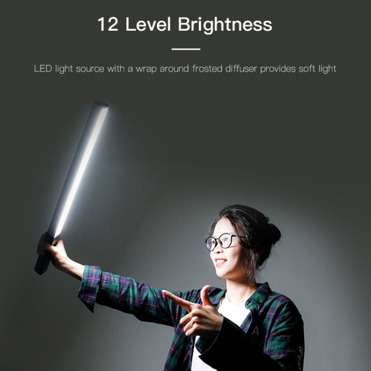 LUXCeO Q508A 8 colores foto LED Stick Video luz impermeable de mano LED Luz de relleno Flash lámpara de iluminación con Control remoto, Q508A