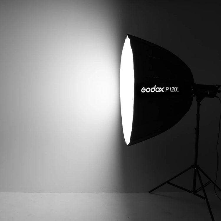 Godox P120L diámetro 120cm difusor reflector parabólico Softbox para Flash Speedlite de estudio Softbox, P120L