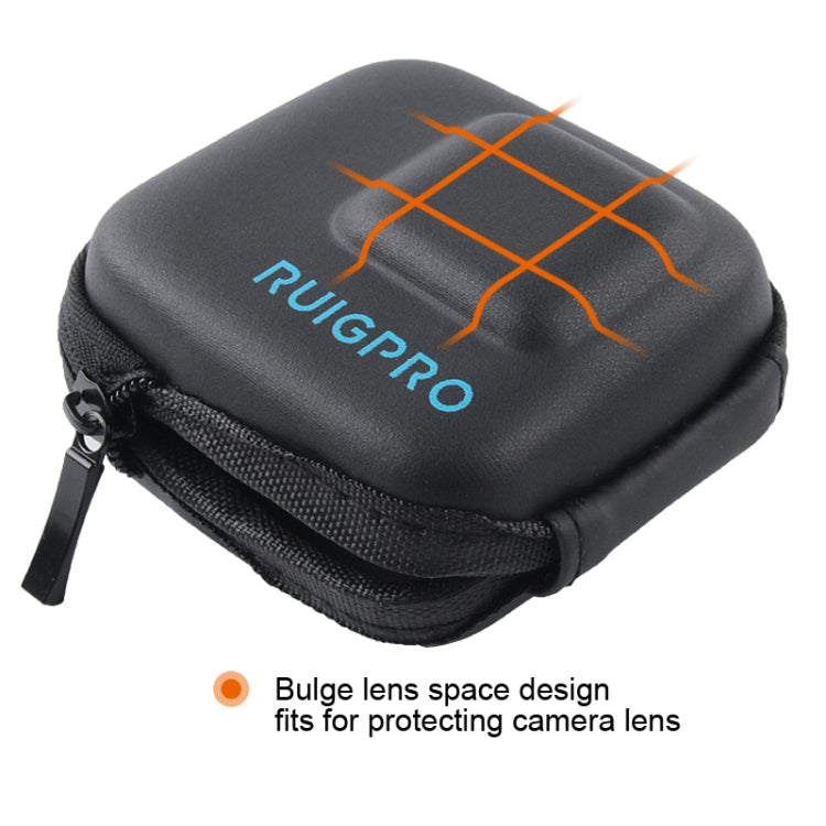 RUIGPRO Super Mini EVA caja protectora de almacenamiento para GoPro Hero11 negro/HERO10 negro/HERO9 negro/HERO8 negro/7/6/5, For GoPro HERO7 /6 /5