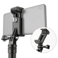 Selfie Sticks Monopods Mount Phone Clamp para iPhone, Samsung, HTC, Sony, LG y otros teléfonos inteligentes, rango de clip: 6-9 cm, Phone Clamp