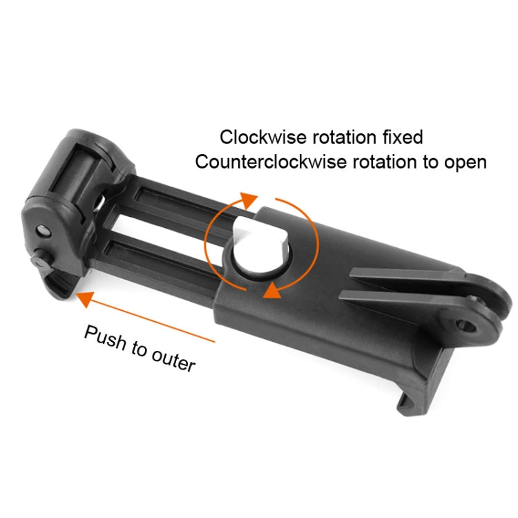 Selfie Sticks Monopods Mount Phone Clamp para iPhone, Samsung, HTC, Sony, LG y otros teléfonos inteligentes, rango de clip: 6-9 cm, Phone Clamp
