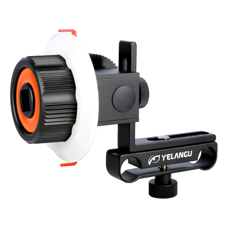 Cámara YELANGU F0 Follow Focus con cinturón de anillo de engranaje para cámaras Canon/Nikon/video/cámaras DSLR, F0 (Orange), F0 (Blue), F0 (Red)