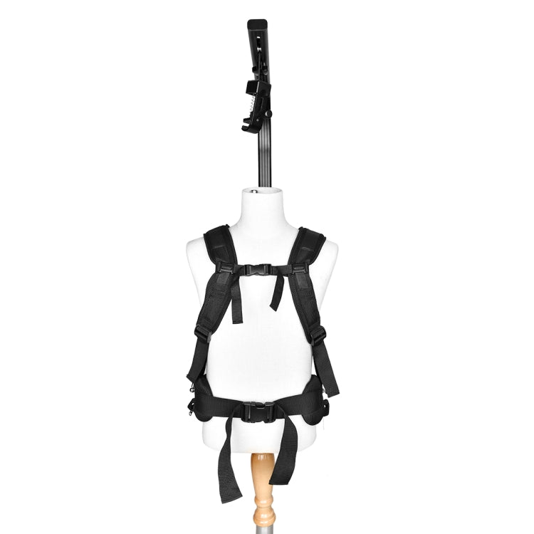 YELANGU B1 Sistema de soporte de cámara con chaleco estabilizador para cámaras DSLR y DV, carga: 1-8 kg, Load: 1-8kg