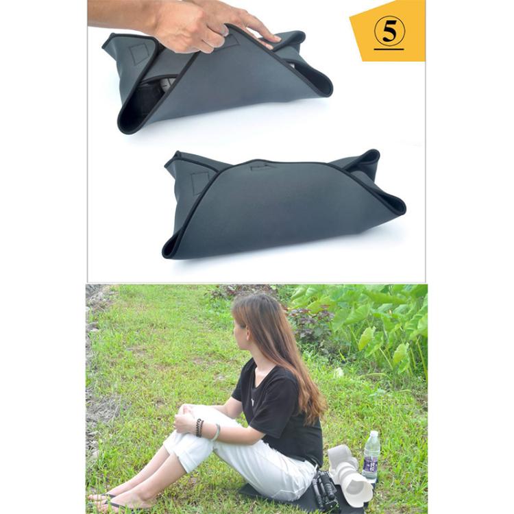Bolsa de neopreno a prueba de golpes Manta mágica envolvente para lentes de cámara Canon / Nikon / Sony, tamaño: 55 x 55 cm, 55 x 55cm