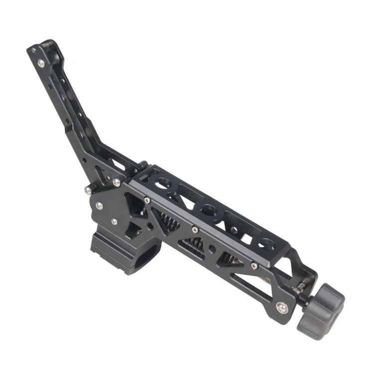 YELANGU B100 Sistema de soporte de cámara con chaleco estabilizador con cabezal amortiguador para cámaras DSLR y DV, carga: 8-18 kg, With Damping Head, Load: 8-18kg