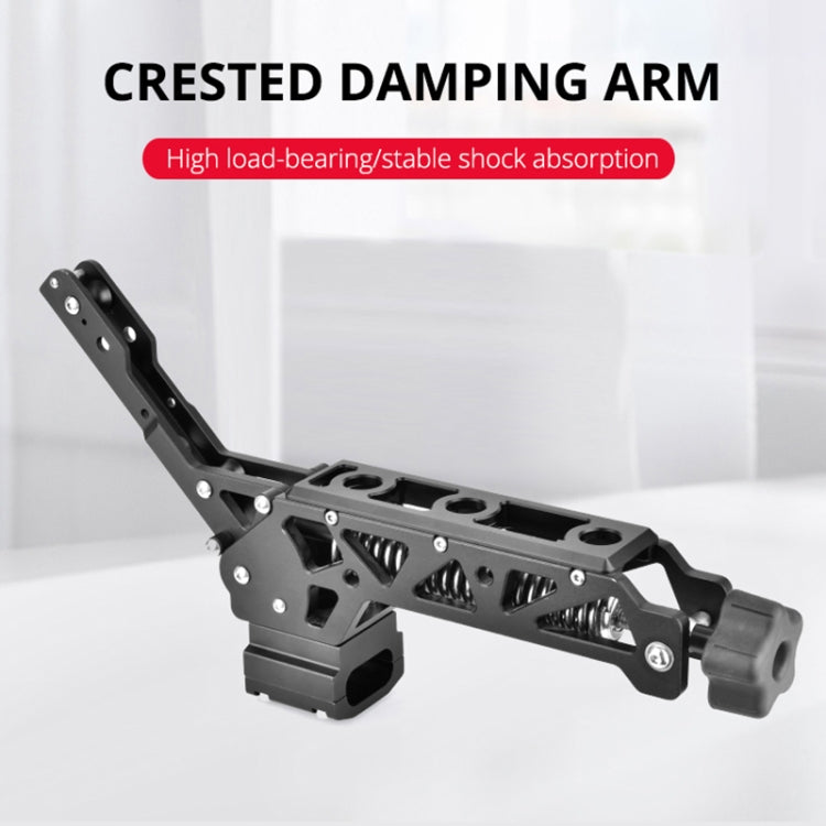 YELANGU BF01 Brazo amortiguador con cresta que absorbe los golpes, carga: 3-15 kg, BF01 Damping Head,Load: 3-15kg