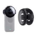 Cubierta protectora de vidrio protector de lente para Insta360 One X2, For Insta360 One X2