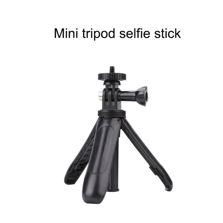 Soporte para trípode plegable multifuncional Selfie Monopod Stick para GoPro Hero11 Black / HERO10 Black / HERO9 Black /HERO8 / HERO7 /6/5/5 Session /4 Session /4/3+ /3/2/1, Insta360 ONE R, DJIOsmo Action y otras cámaras de acción, longitud: 12-23 cm  ...