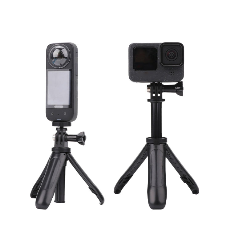 Soporte para trípode plegable multifuncional Selfie Monopod Stick para GoPro Hero11 Black / HERO10 Black / HERO9 Black /HERO8 / HERO7 /6/5/5 Session /4 Session /4/3+ /3/2/1, Insta360 ONE R, DJIOsmo Action y otras cámaras de acción, longitud: 12-23 cm  ...