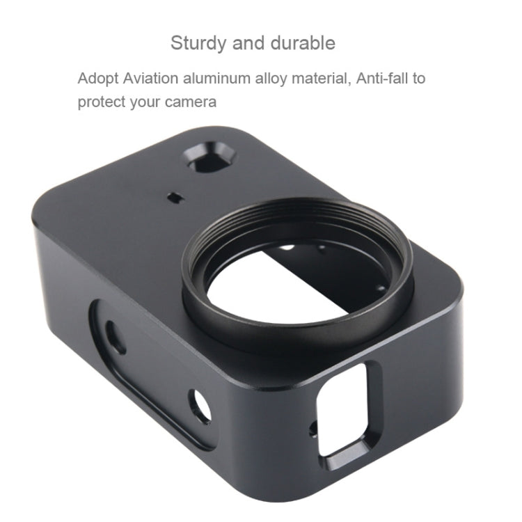 Carcasa protectora de aleación de aluminio con lente de filtro de 37mm, tapa de lente y tornillo para cámara pequeña Xiaomi Mijia
